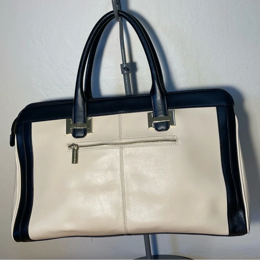 CHARLES JOURDAN Leather Satchel - Picture 3 of 14